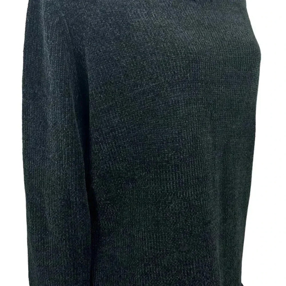 Designers Originals black sweater with unique collar size large - Picture 6 of 9